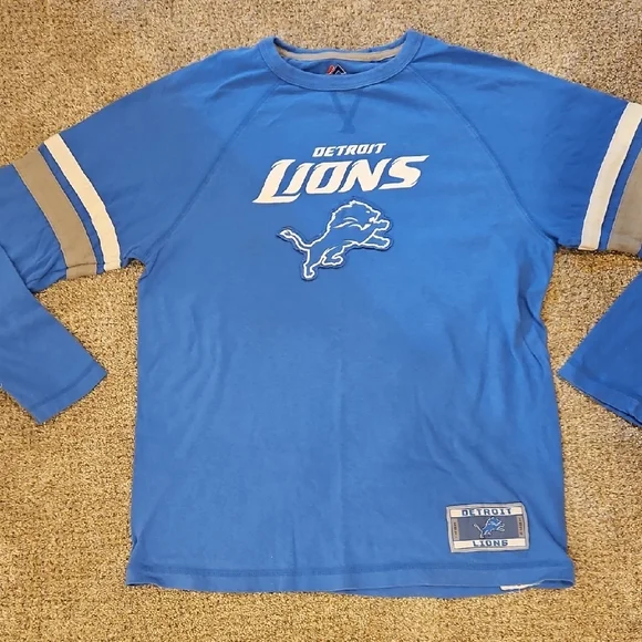 Detroit Lions Long Sleeve Shirt - Picture 1 of 2